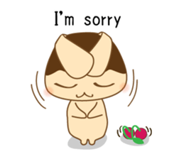 Pudding rabbit (Eng.ver) sticker #4203101