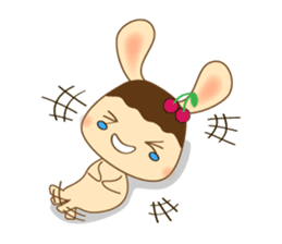 Pudding rabbit (Eng.ver) sticker #4203110