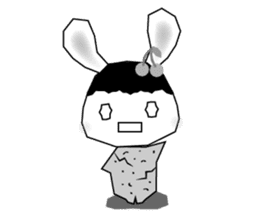 Pudding rabbit (Eng.ver) sticker #4203127