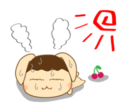 Pudding rabbit (Eng.ver) sticker #4203133