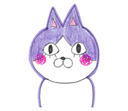 Fashionable Elegant cat sticker #4203256