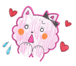 Fashionable Elegant cat sticker #4203269