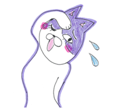 Fashionable Elegant cat sticker #4203271