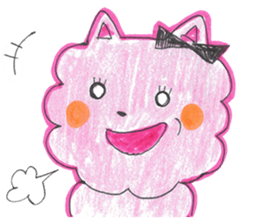 Fashionable Elegant cat sticker #4203272