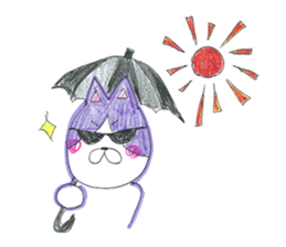 Fashionable Elegant cat sticker #4203273