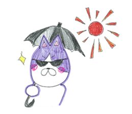 Fashionable Elegant cat sticker #4203273