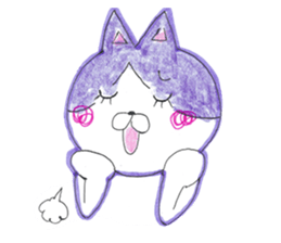 Fashionable Elegant cat sticker #4203274