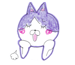 Fashionable Elegant cat sticker #4203274