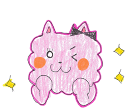 Fashionable Elegant cat sticker #4203275