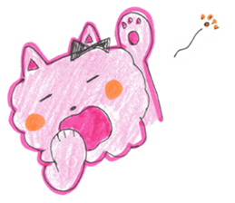 Fashionable Elegant cat sticker #4203278