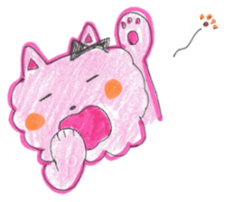 Fashionable Elegant cat sticker #4203278