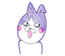 Fashionable Elegant cat sticker #4203280