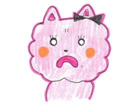 Fashionable Elegant cat sticker #4203287