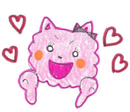 Fashionable Elegant cat sticker #4203288