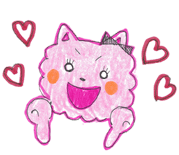 Fashionable Elegant cat sticker #4203288