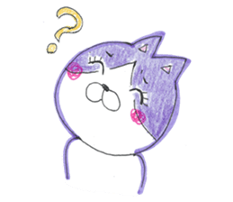 Fashionable Elegant cat sticker #4203292