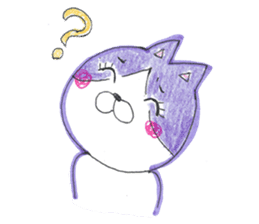 Fashionable Elegant cat sticker #4203292