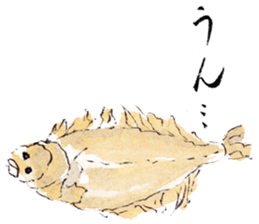 Japanese illustlation "SUIBOKUGA"sticker sticker #4203779