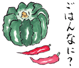 Japanese illustlation "SUIBOKUGA"sticker sticker #4203789