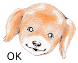 Colored pencil Heartwarming sticker sticker #4204195