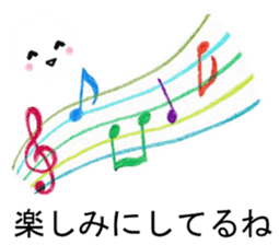 Colored pencil Heartwarming sticker sticker #4204213