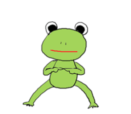 Love, healing frog 2 sticker #4204381