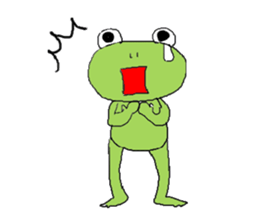 Love, healing frog 2 sticker #4204398