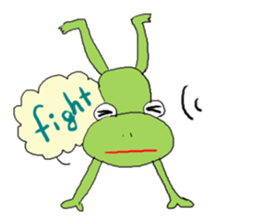 Love, healing frog 2 sticker #4204399