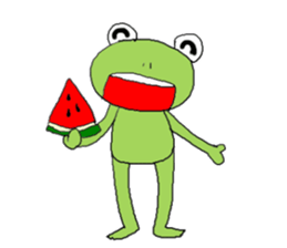 Love, healing frog 2 sticker #4204403