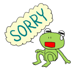 Love, healing frog 2 sticker #4204405