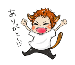 Personification cat boys!! sticker #4204620