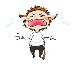 Personification cat boys!! sticker #4204632