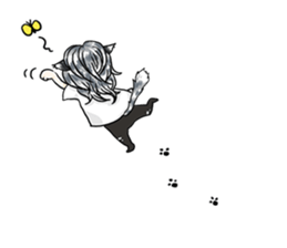 Personification cat boys!! sticker #4204647