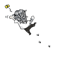 Personification cat boys!! sticker #4204647