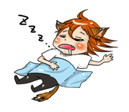 Personification cat boys!! sticker #4204653