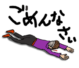 Funny face Ken sticker #4204817