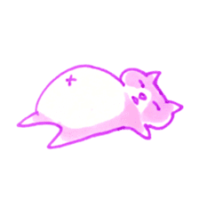 Cat expression of Love sticker #4204860