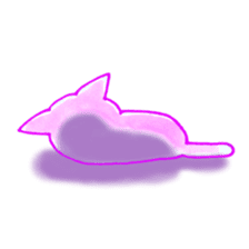 Cat expression of Love sticker #4204879