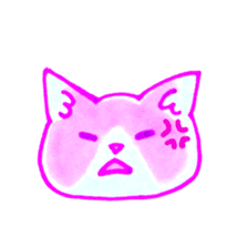 Cat expression of Love sticker #4204882