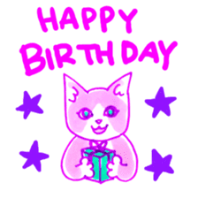 Cat expression of Love sticker #4204887