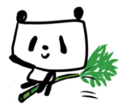 Power Outlet Panda sticker #4204897