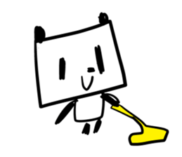 Power Outlet Panda sticker #4204922