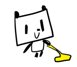 Power Outlet Panda sticker #4204922