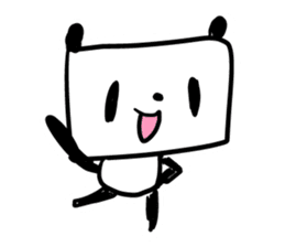 Power Outlet Panda sticker #4204925