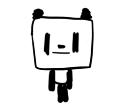 Power Outlet Panda sticker #4204935