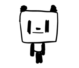 Power Outlet Panda sticker #4204935