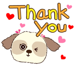 Shih Tzu Marlon daily life sticker 2 sticker #4205274