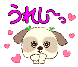 Shih Tzu Marlon daily life sticker 2 sticker #4205275
