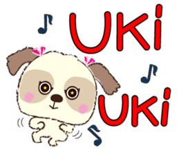 Shih Tzu Marlon daily life sticker 2 sticker #4205287