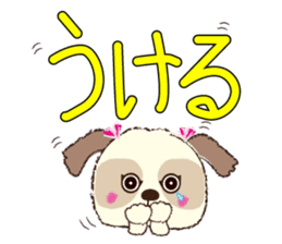 Shih Tzu Marlon daily life sticker 2 sticker #4205295